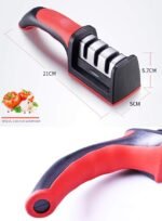 3-in-1 Knife Sharpener Set with Ceramic Peeler – Premium Kitchen Tool in Pakistan - Image 3