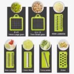 16-in-1 Vegetable Chopper | BPA-Free Stainless Steel Food Slicer - Image 9