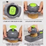 16-in-1 Vegetable Chopper | BPA-Free Stainless Steel Food Slicer - Image 8