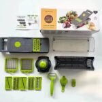 16-in-1 Vegetable Chopper | BPA-Free Stainless Steel Food Slicer - Image 10
