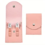 4-in-1 Professional Manicure Set – Stainless Steel Nail Care Kit with Nail Clippers, Nail File & Dead Skin Fork (Random Color) - Image 3