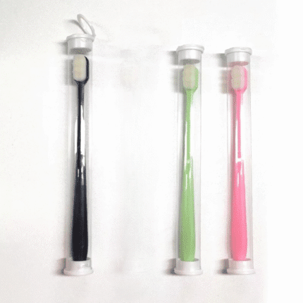 Nano Soft Hair Toothbrush – Gentle Gum Care, Travel-Friendly (With box)