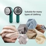Electric Lint Remover For Clothing Sweater Anti Pilling Razor Coat Hair Ball Trimmer Rechargeable Plush Clothing Razor Remover (Random color) - Image 4
