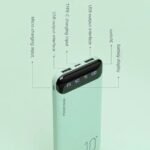 Portable Power Bank 20000mAh – High Capacity with LED Display & Fast Charging Support (Random color) - Image 3