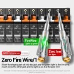 LED Test Pen Intelligent Induction Power Voltage Detector Pen Voltmeter 24-250V Circuit Tester Tool - Image 3