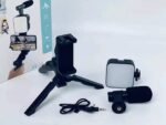 Vloger video making and online meeting Kits Vlog Microphone LED Fill Light Mini Tripod mobile holder - Image 7