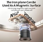 Universal Vacuum Magnetic Suction Cup Stand | Double-Sided Folding Swivel Phone Holder - Image 3