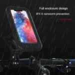 Waterproof Magnetic Bicycle Mobile Phone Holder – 360° Rotation for Bikers - Image 5