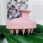 Head Cleansing & Scalp Massage Brush – Soft Bristles for Wet & Dry Use (Random color) - Image 2